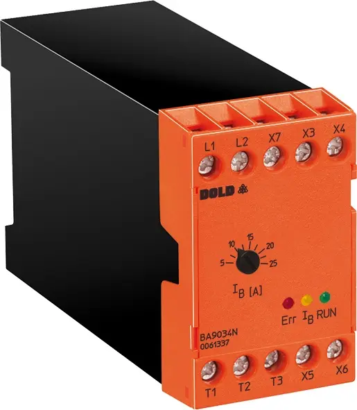 Produktfoto 1 von Dold BA9034N/100 25A AC50/60HZ230V 1-15S, Motorbremsgerät, P\n: 0065645