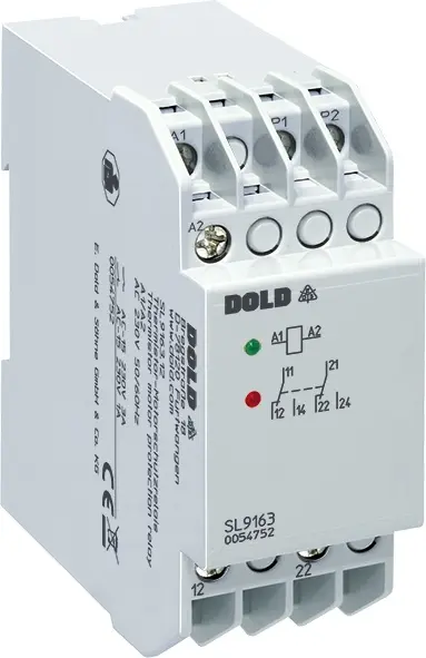 Produktfoto 1 von Dold SL9163.12 AC50/60HZ 230V, Thermistor-Motorschutzrelais, P\n: 0054752