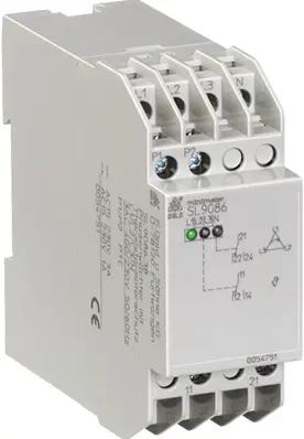 Produktfoto 1 von Dold SL9086.38/100 3AC50/60HZ 230/400V, Phasenwächter m. Thermistor-Motorschutz