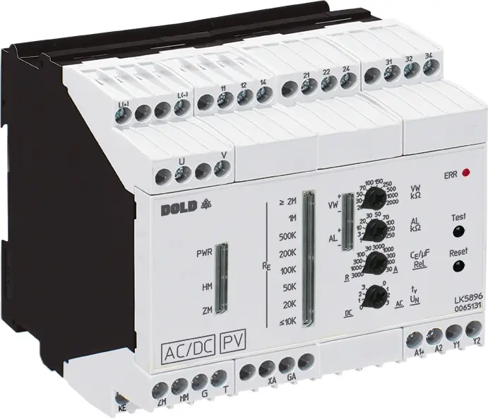 Produktfoto 1 von Dold LK5896.13/100/61 DC24V 1k-250k, Isolationswächter, P\n: 0065131