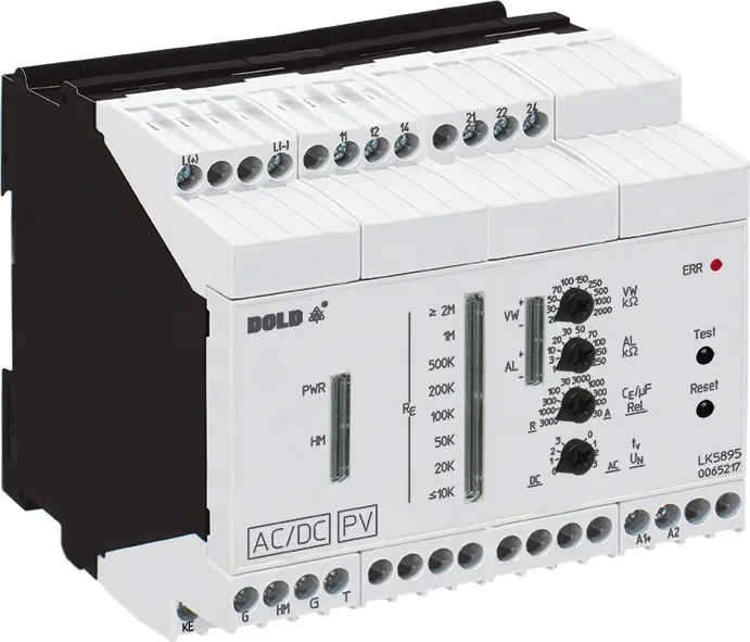 Produktfoto 1 von Dold LK5895.12/61 DC24V 1k-250k 20k-2M, Isolationswächter, P\n: 0065216