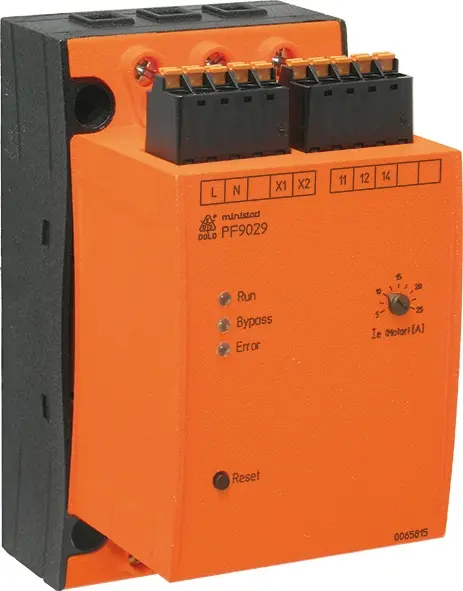 Produktfoto 1 von Dold PF9029.11 3AC400V UH=AC230V 5-25A, Sanftanlaufgerät f. Wärmepumpen, 0065815