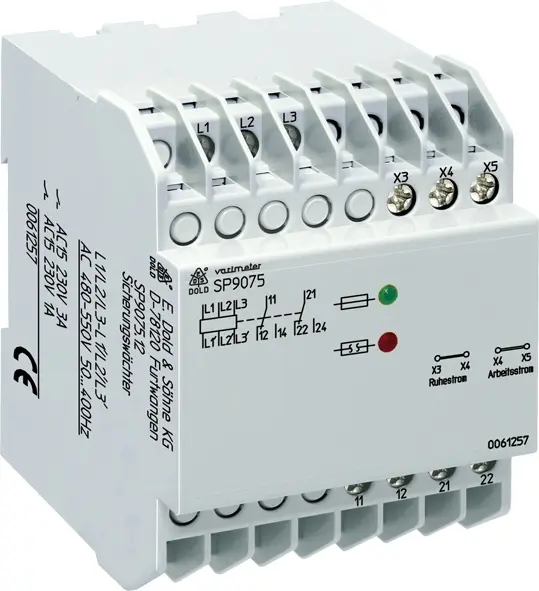 Produktfoto 1 von Dold SP9075.12/010 AC50...400HZ 600-690V, Sicherungswächter, P\n: 0061134