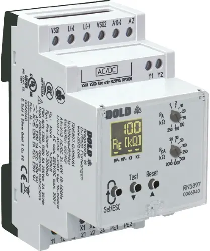 Produktfoto 1 von Dold RN5897.12/320/61 AC/DC85-230V, Isolationswächter, P\n: 0068772