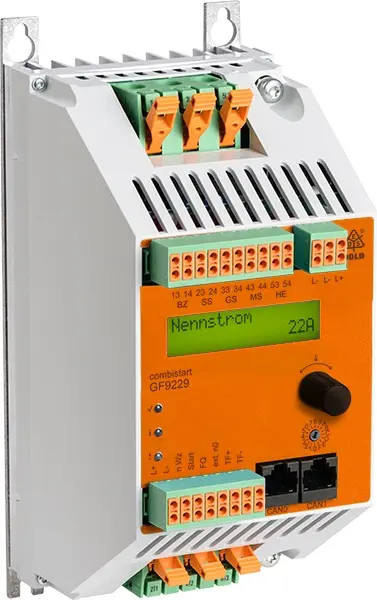 Produktfoto 1 von Dold GF9229 3AC400-575V 12A, Sanftanlaufgerät mit Bremsfunktion, P\n: 0067783