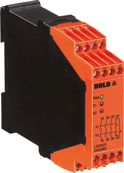 Produktfoto 1 von Dold LG5925.04/920/61 DC24V, Schaltgerät für Sicherheitsschalter, P\n: 0067945