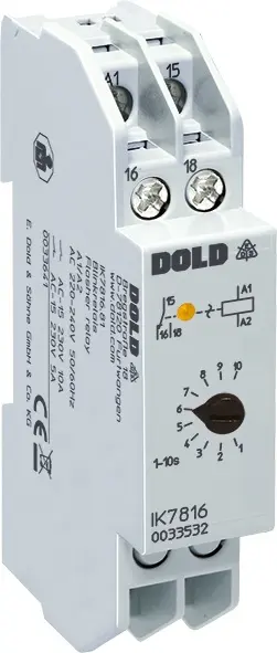Dold IK7816.81 AC220-240V 0,3-3S, Blinkrelais, P\n: 0068538