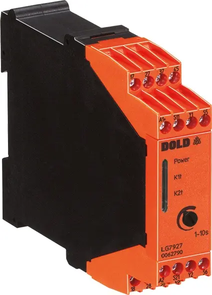 Produktfoto 1 von Dold LG7927.97PS/61 AC/DC24V 0,1-1S, Verzögerungsmodul Ansp.verz., P\n:0069083