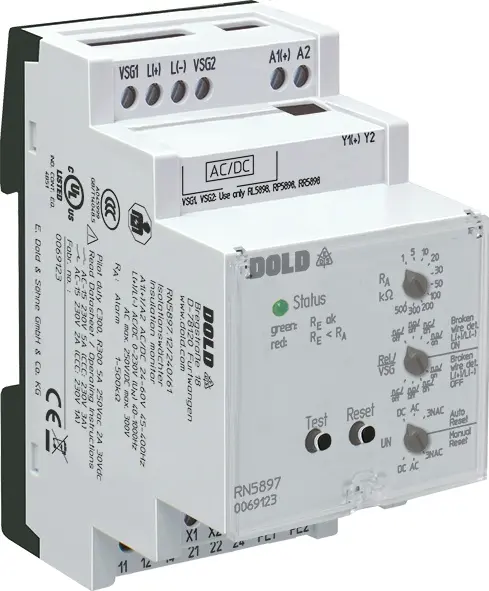 Produktfoto 1 von Dold RN5897.12/240/61 AC/DC24-60V, Isolationswächter, P\n: 0069123
