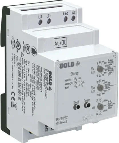 Produktfoto 1 von Dold RN5897.12/321/61 AC/DC24-60V, Isolationswächter, P\n: 0069399