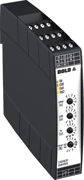 Produktfoto 1 von Dold UG9831.12 DC20-1000V UH=DC24V, DC-Spannungsrelais, P\n: 0069322