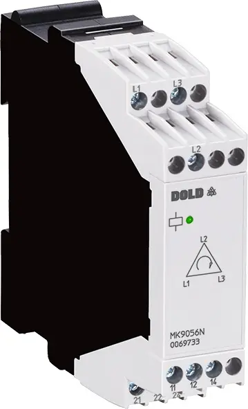 Produktfoto 1 von Dold MK9056N.12/61 3AC42-60V 50/60HZ, Phasenfolgerelais, P\n: 0069731