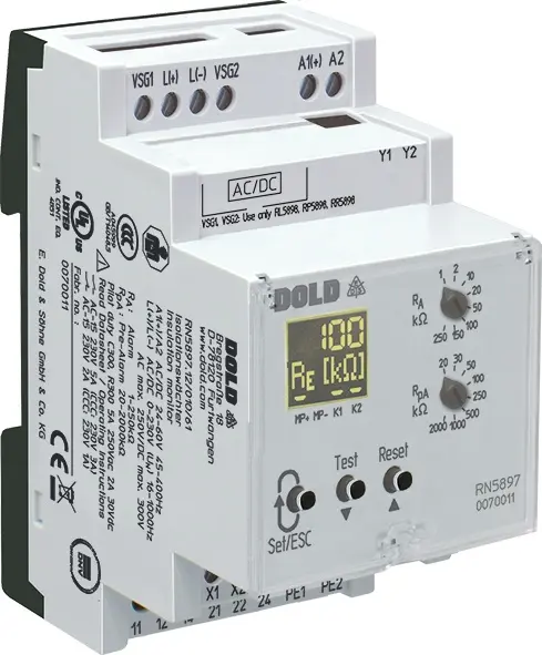 Produktfoto 1 von Dold RN5897.12/010/61 AC/DC24-60V, Isolationswächter, P\n: 0070011