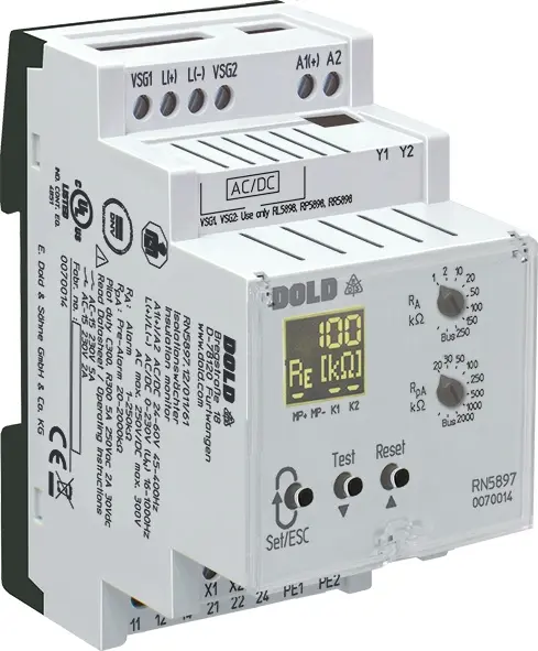 Produktfoto 1 von Dold RN5897.12/011/61 AC/DC24-60V, Isolationswächter, P\n: 0070014
