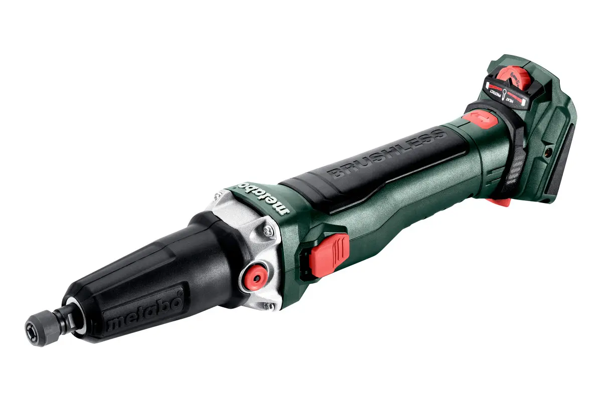 Produktfoto 1 von Metabo 600826840, Akku-Geradschleifer GVB 18 LTX BL 11-28 in metaBOX 145 L
