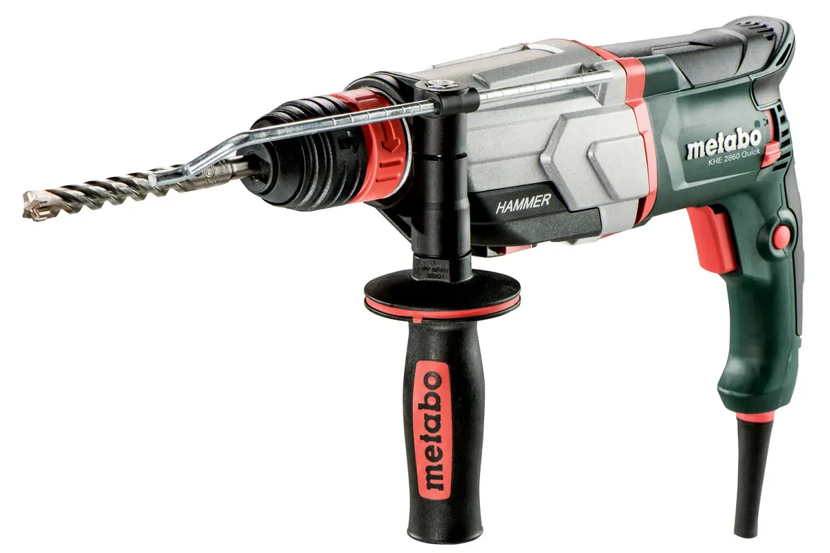 Produktfoto 1 von Metabo 600878500, Kombihammer KHE 2860 Quick mit Metabo-Quick-Wechselfutter in metaBOX 145L
