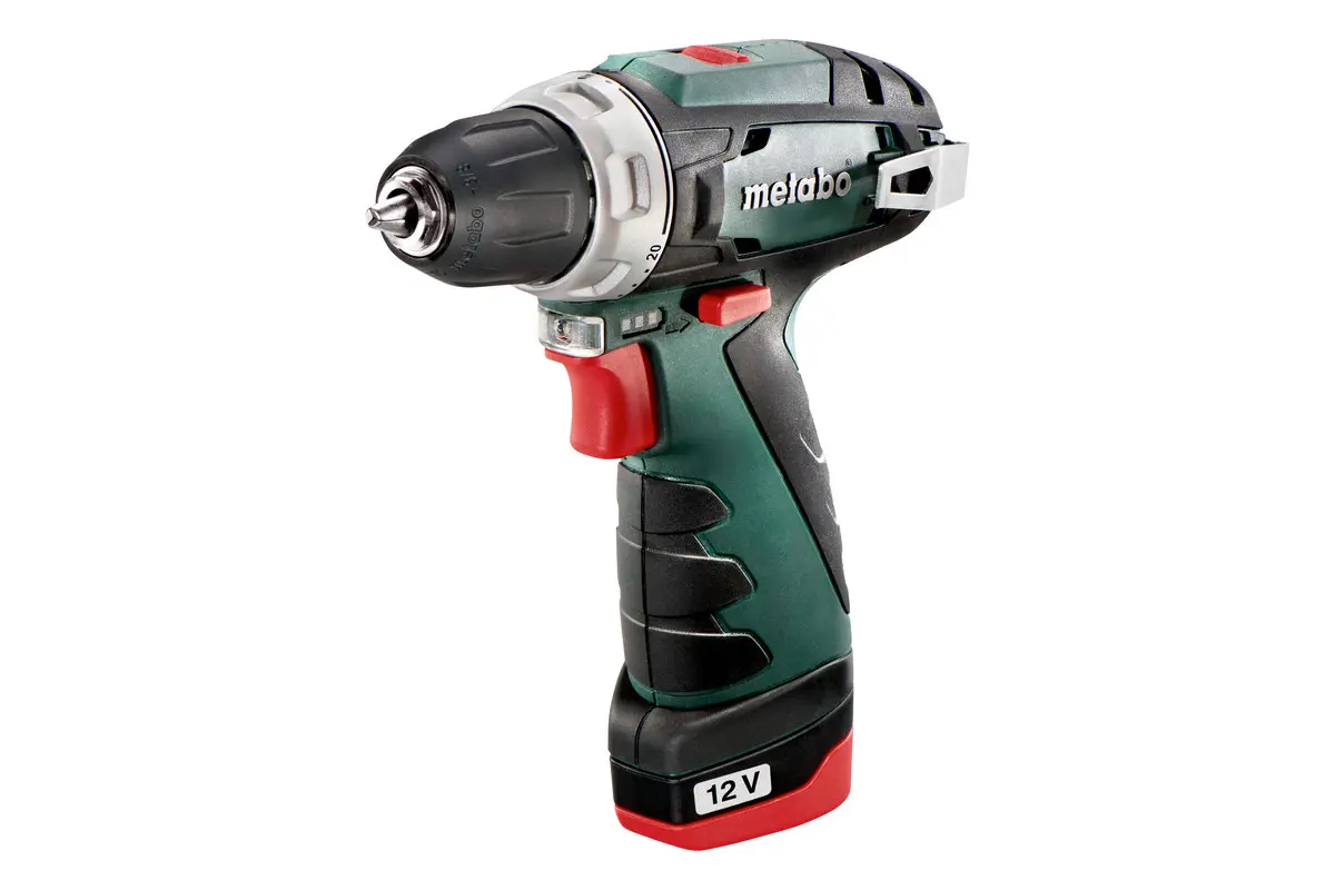 Produktfoto 1 von Metabo 600984500, Akku-Bohrschrauber PowerMaxx BS 2x 2,0 Ah und Ladegerät im Koffer