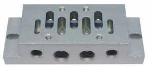 Produktfoto 1 von AZ Pneumatica SL1, Einzelne Anschlussplatte für Ventile ISO 1, SKU: 00.267.1