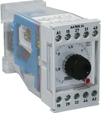 Produktfoto 1 von Dold AA7616.24/007 50/60HZ230V ,15-1000S, Zeitrelais, Ansprechverzögerung, P\n: 0022480