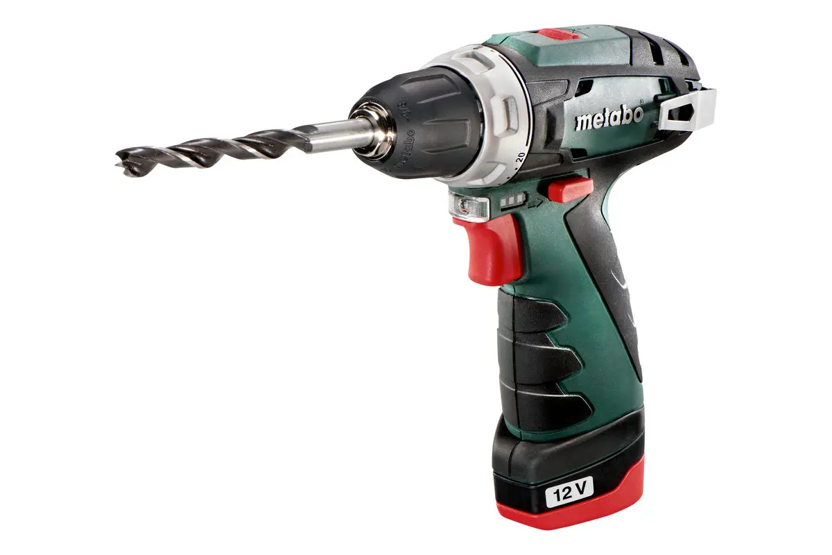 Produktfoto 1 von Metabo 600079500, Akku-Bohrschrauber PowerMaxx BS mit 1x 2,0 Ah + Ladegerät in Tasche