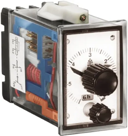 Produktfoto 1 von Dold EC7666.21 AC50/60HZ 110V 0,15-1000S, Zeitrelais Rückf.verz., P\n:0021300