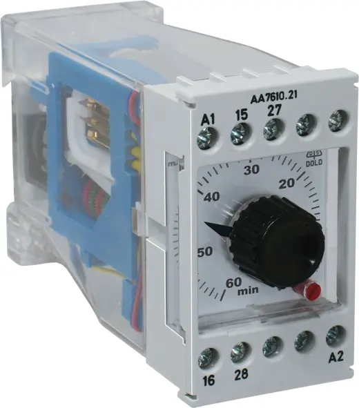 Produktfoto 1 von Dold AA7610.22 AC50/60HZ 230V 2-60S, Zeitrelais, ansprechverzögert, P\n: 0010808