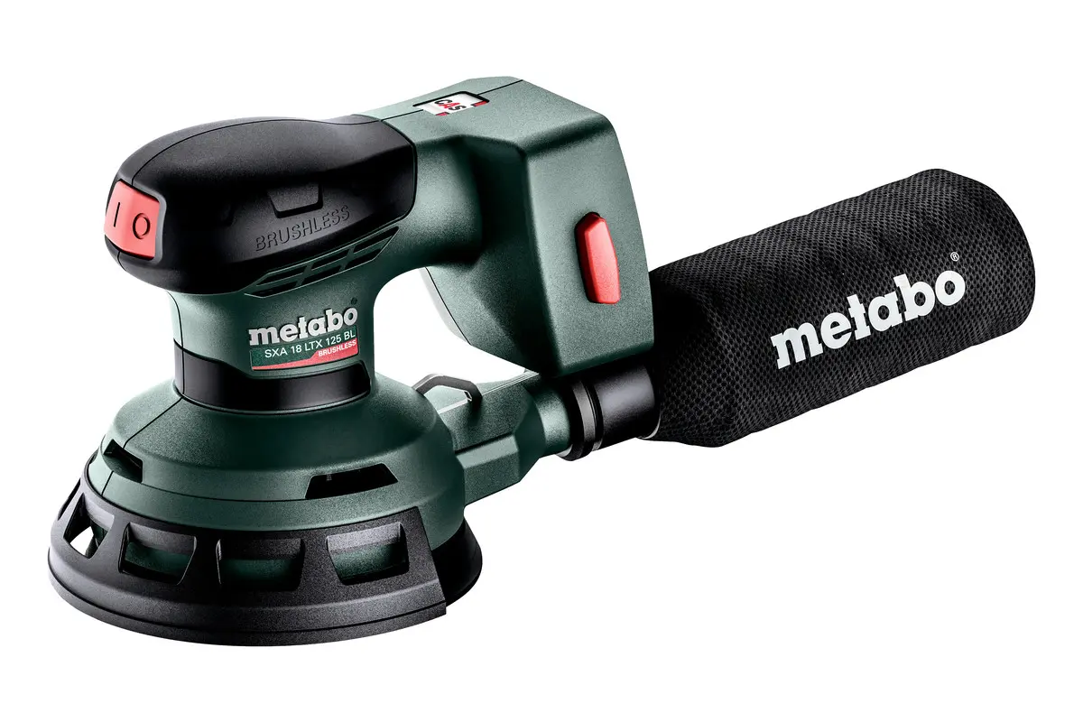 Metabo 600146850, Akku-Exzenterschleifer SXA 18 LTX 125 BL mit 125 mm Schleifteller