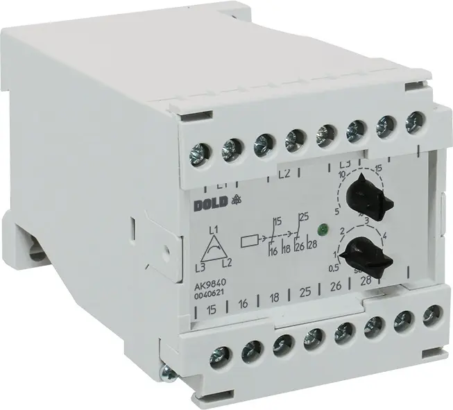 Produktfoto 1 von Dold AK9840.82 3AC50/60HZ 380V, Asymmetrierelais, P\n: 0019841