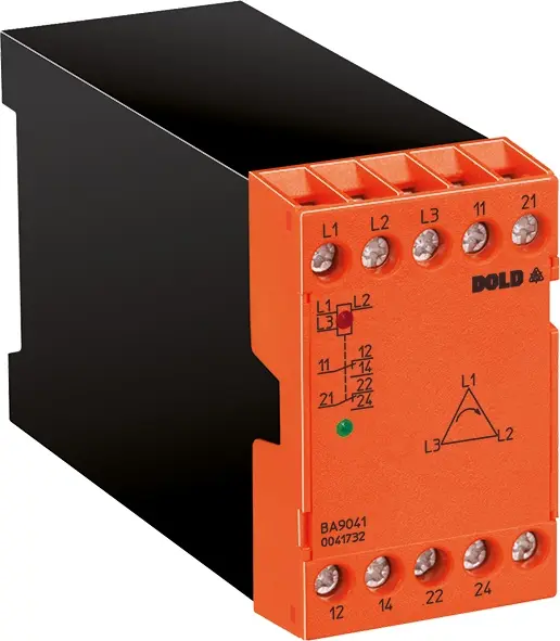Produktfoto 1 von Dold BA9041 3AC50HZ 415V, Phasenfolgerelais, P\n: 0028371