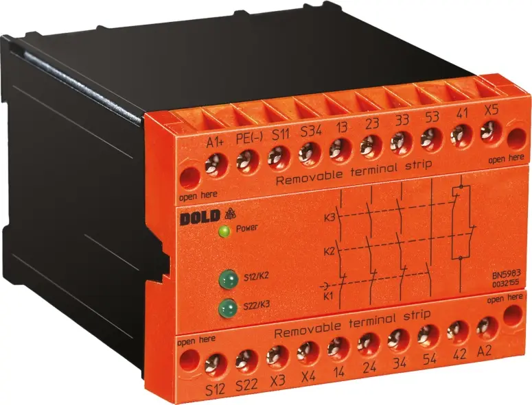 Produktfoto 1 von Dold BN5983.53 AC42V 50/60HZ, Not-Aus-Modul, P\n: 0035463