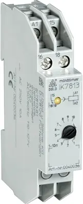 Produktfoto 1 von Dold IK7813.81 AC/DC12V 1-10M, Zeitrelais, ansprechverzögert, P\n: 0037662