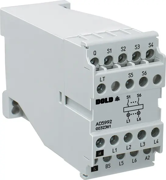 Produktfoto 1 von Dold AD5992 AC50/60HZ 115V, Störmelderelais, P\n: 0036169