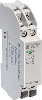 Produktfoto 1 von Dold IK3076.12/004 AC/DC12V, Koppelrelais, P\n: 0038514