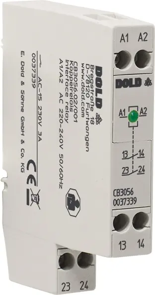 Produktfoto 1 von Dold CB3056.02/100 AC/DC24V, Koppelrelais, P\n: 0041237