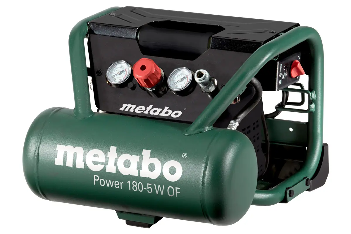Produktfoto 1 von Metabo 601531000, 180-5 W OF Kompressor Power 60153100, ölfrei