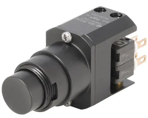 Produktfoto 1 von New Elfin 016P3P22F 3-Stellungs-Zustimmungsschalter, 2 N.O.+2 N.C