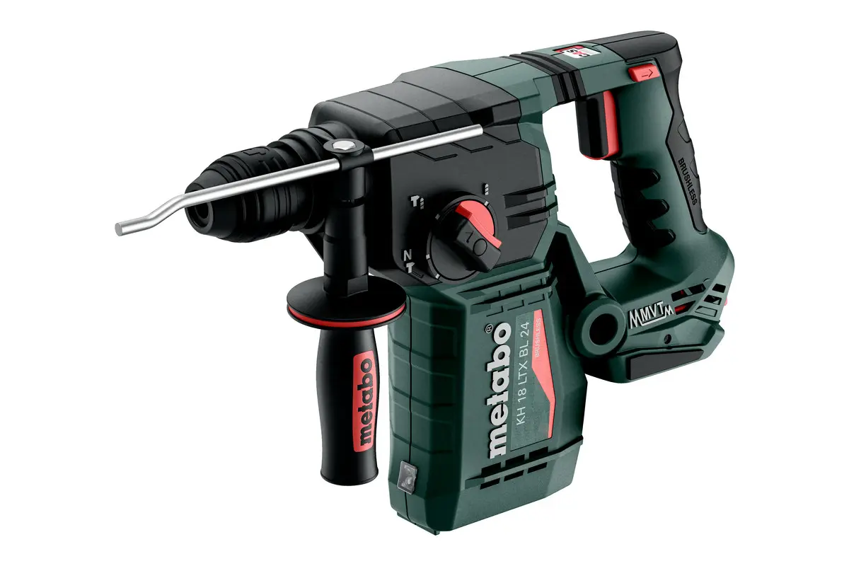 Produktfoto 1 von Metabo 601713840, Akku-Kombihammer KH 18 LTX BL 24 ohne Akku und Ladegerät in metaBOX 165 L