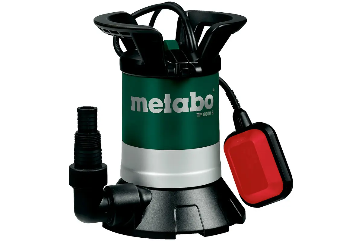 Produktfoto 1 von Metabo 0250800000, Klarwasser-Tauchpumpe TP 8000 S 0250800000