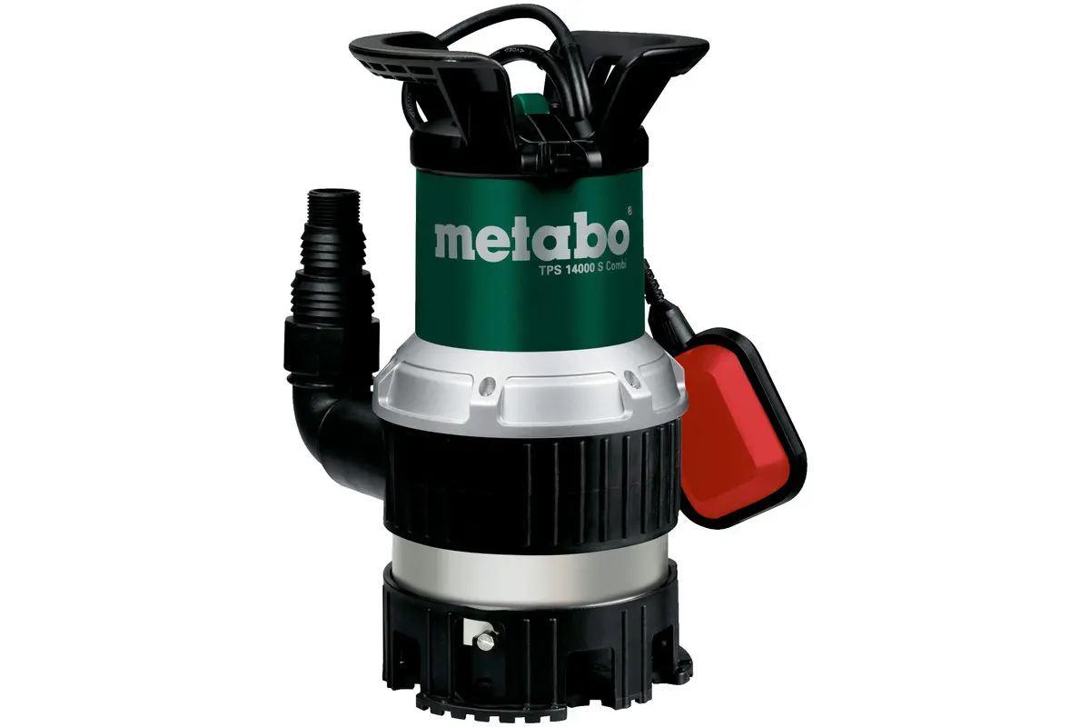 Produktfoto 1 von Metabo 0251400000, Kombi-Tauchpumpe TPS 14000 S Combi  im Karton