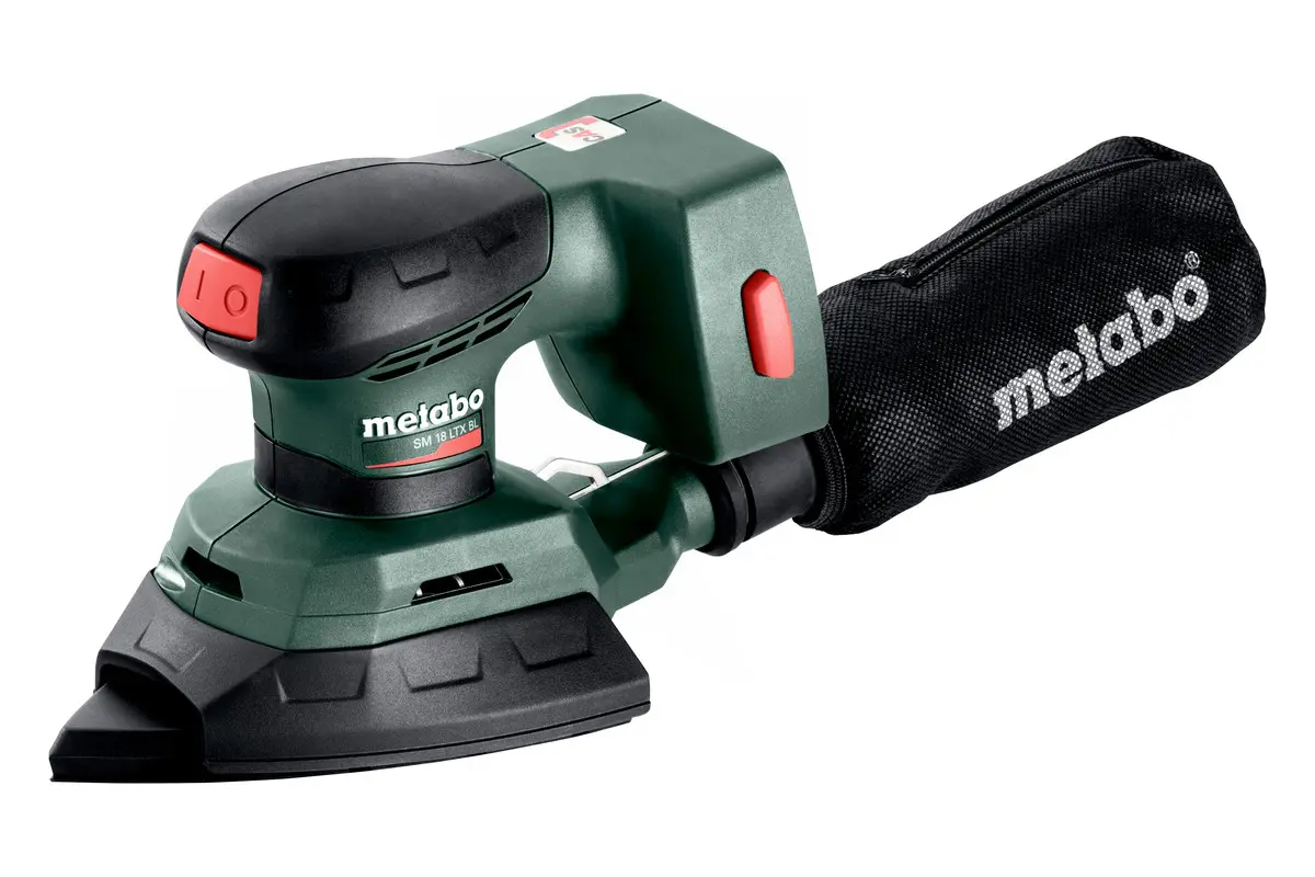 Produktfoto 1 von Metabo 602089850, Akku-Multischleifer SM 18 LTX BL ohne Akku und Ladegerät im Karton