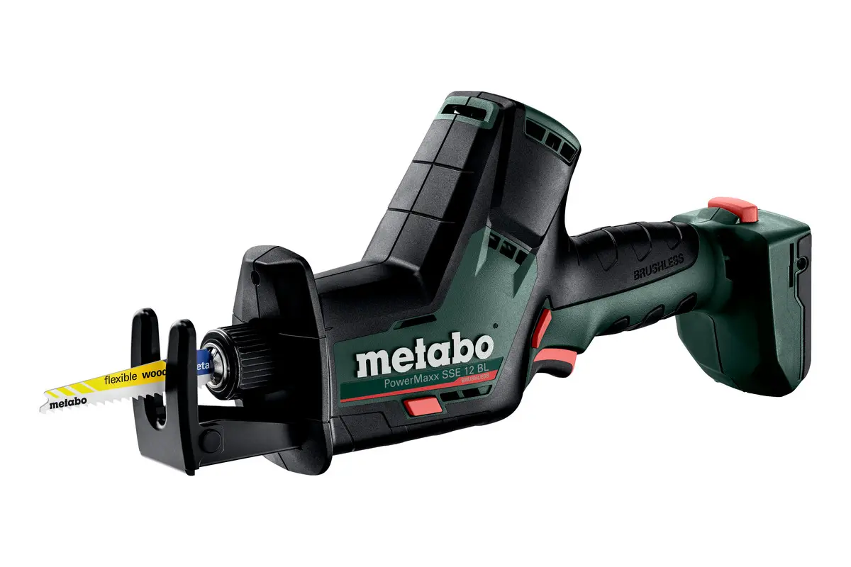 Produktfoto 1 von Metabo 602322840, Akku-Säbelsäge PowerMaxx SSE 12 BL  Solo in metaBOX 145