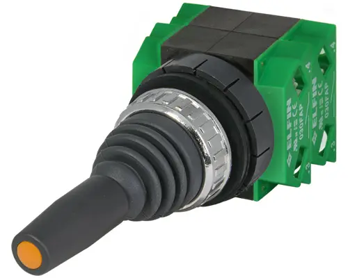 Produktfoto 1 von New Elfin 030M2P2TL Joystick, 4-stufig, 2 beibehalten, 2 Federrückstellung in