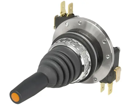Produktfoto 1 von New Elfin 030M2T22 Joystick, 2 Positionen, 2 Federrückstellung, 2 N.O.+2 N.C.