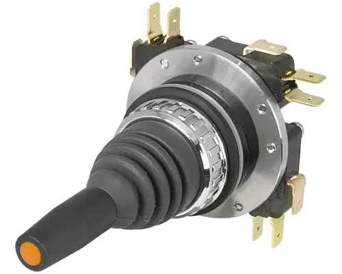 Produktfoto 1 von New Elfin 030M8T44 Joystick, 8-polig, 8 Federrückstellung, 4 N.O.+4 N.C.