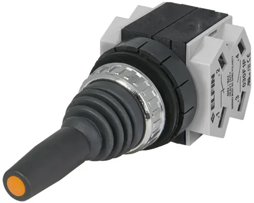 New Elfin 030MTTTTN Joystick, 4-polig, 4 Federrückstellung, 2 N.O.+2 N.C.