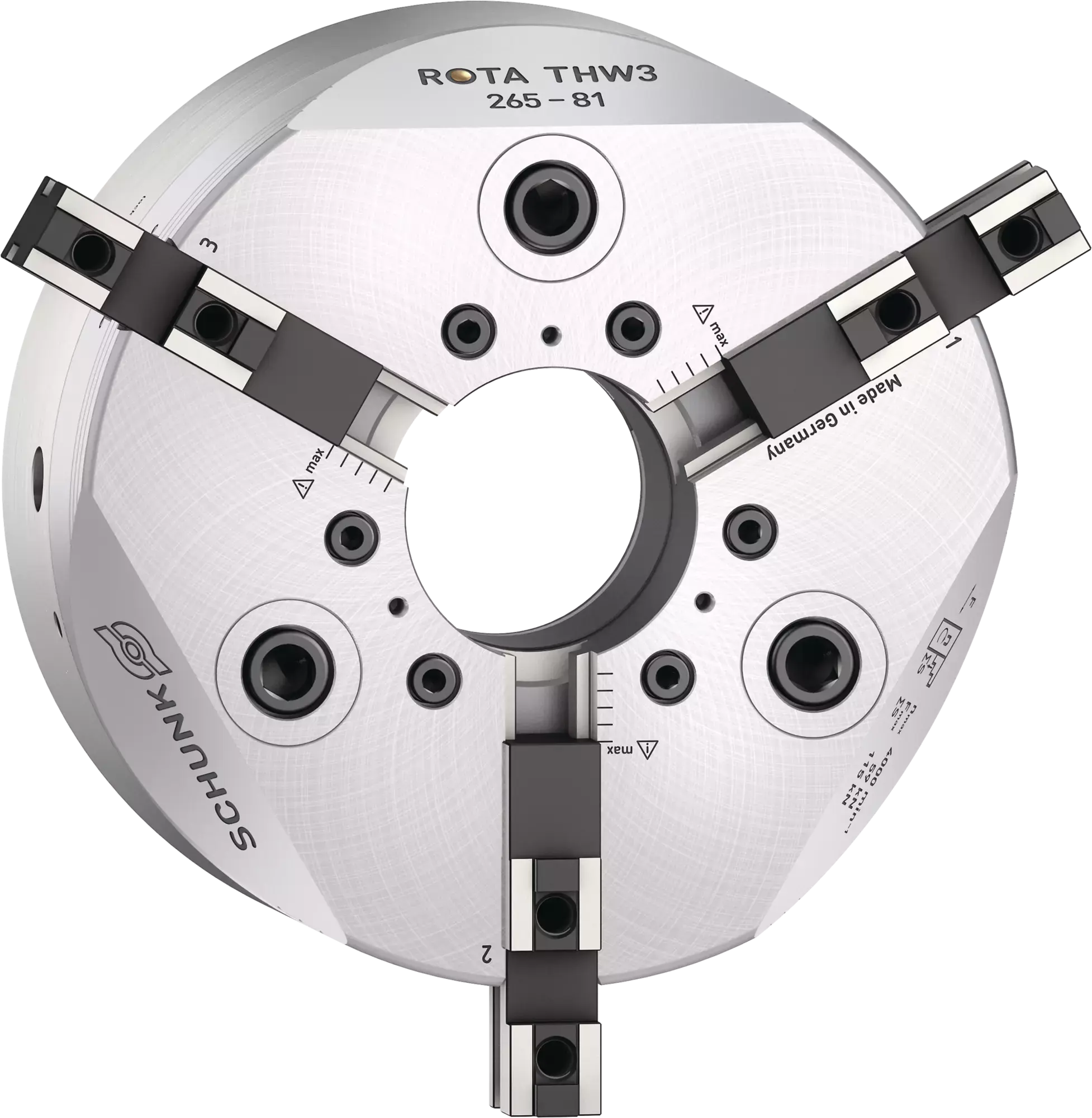 Produktfoto 1 von SCHUNK ROTA THW3 265-81 Z170-GBK, Kraftspannfutter