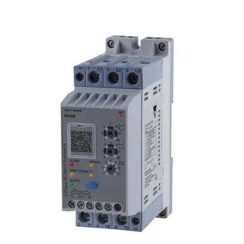 Carlo Gavazzi RSGD4012E0VD200, 2PH S/START 220-400V 12A 110-400V I/P