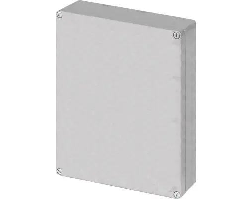 Produktfoto 1 von New Elfin 040C2026-8N, Bedienpult-Gehäuse Aluminium M10 200x260x85, unlackiert, ungebohrt, ohne Kabeleingang