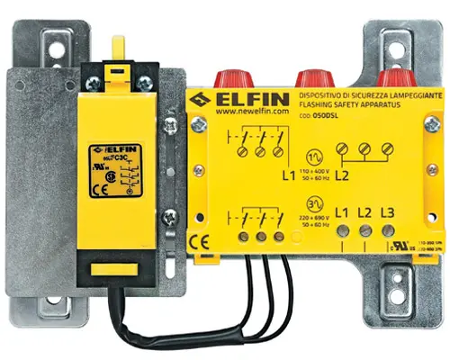 New Elfin 050ASL Dreiphasige Blinksicherheitseinrichtung 220-690V