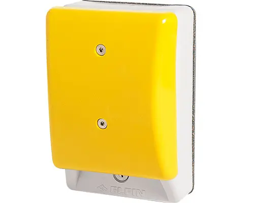 New Elfin 060APFG Handballenschalter, tastend, gelbe Pilztaste